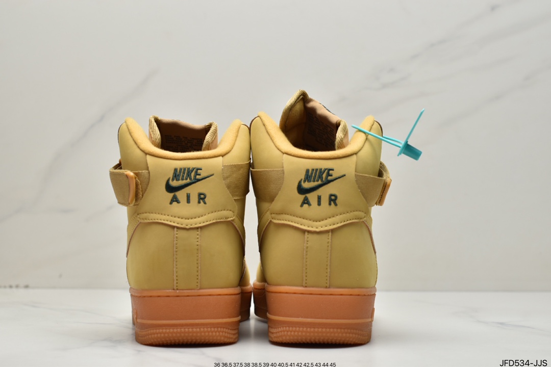 170 Nike Air Force 1 Mid '07 Mid”Flax”空军一号高帮经典百搭休闲运动板鞋715889-200