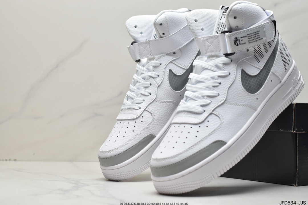 170 耐克 Nike Air Force 1 High 07 LV8 字母蛇纹 CQ0449-100