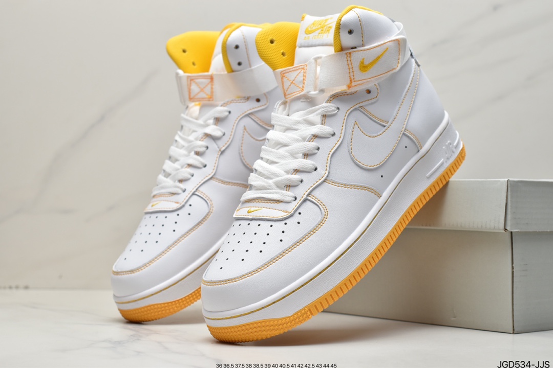 180 Nike Air Force 1 High ’07 白黄高帮官方同步 CV1753-107