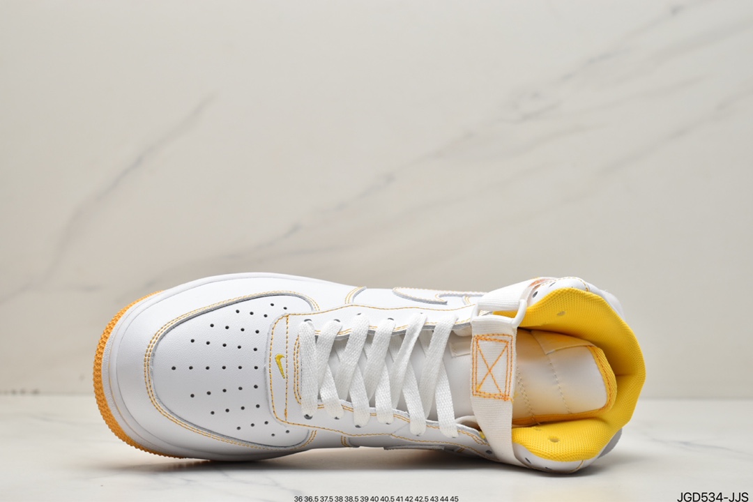 180 Nike Air Force 1 High ’07 白黄高帮官方同步 CV1753-107