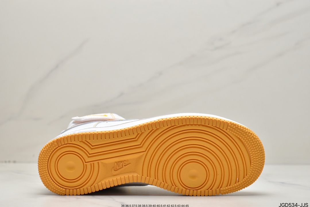 180 Nike Air Force 1 High ’07 白黄高帮官方同步 CV1753-107