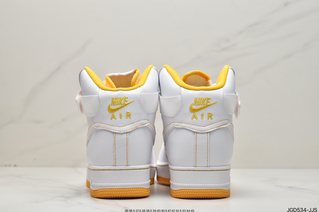 180 Nike Air Force 1 High ’07 白黄高帮官方同步 CV1753-107