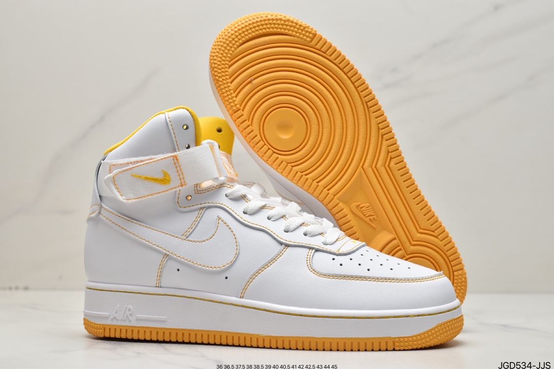 180 Nike Air Force 1 High ’07 白黄高帮官方同步 CV1753-107