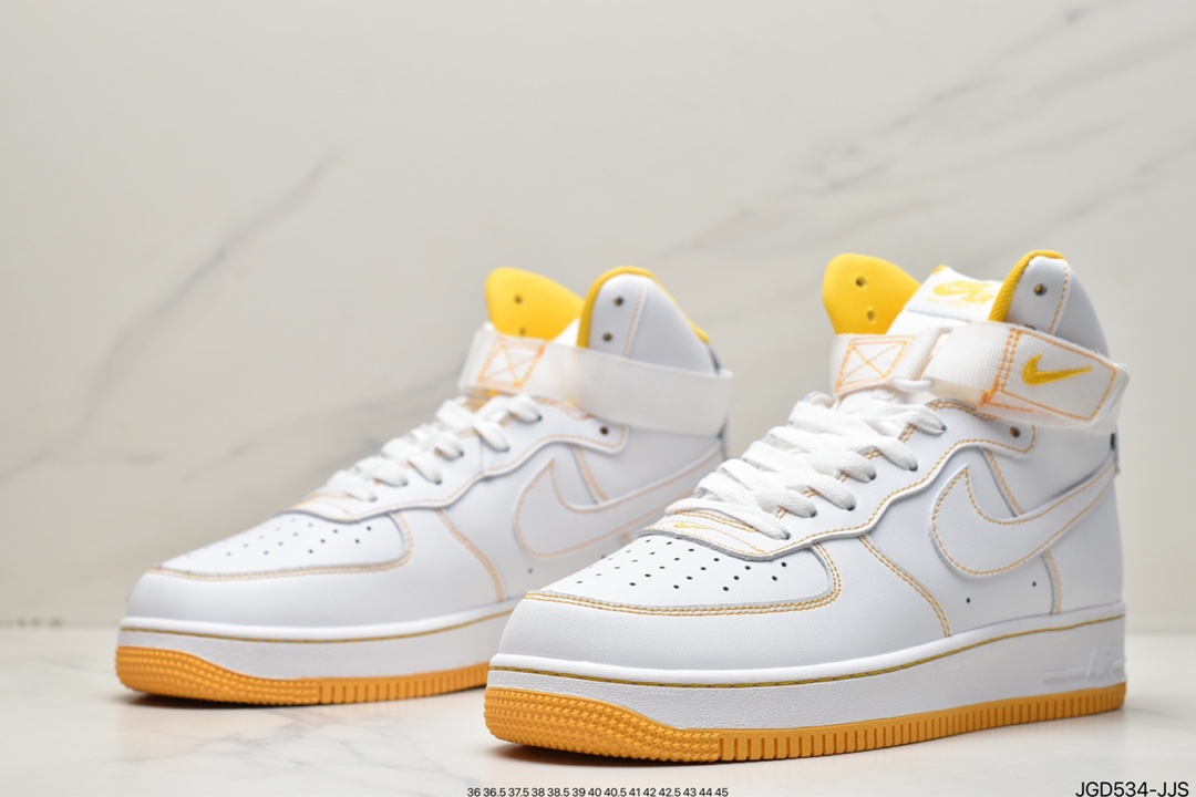 180 Nike Air Force 1 High ’07 白黄高帮官方同步 CV1753-107