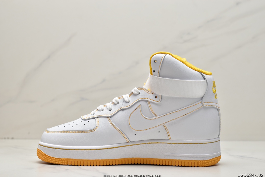 180 Nike Air Force 1 High ’07 白黄高帮官方同步 CV1753-107