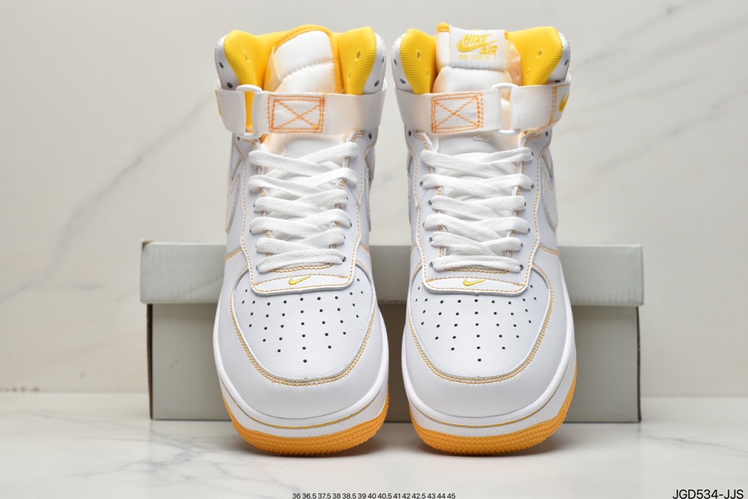 180 Nike Air Force 1 High ’07 白黄高帮官方同步 CV1753-107