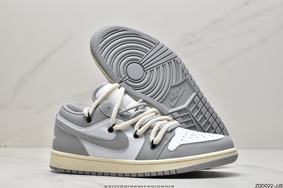 230 耐克Nike Air Jordan 1 Low”Vintage Grey Toe”AJ1乔丹一代553558-053