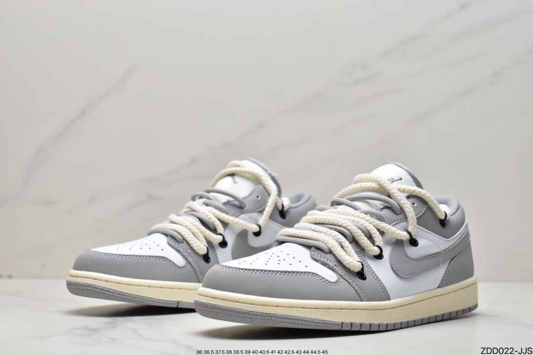 230 耐克Nike Air Jordan 1 Low”Vintage Grey Toe”AJ1乔丹一代553558-053