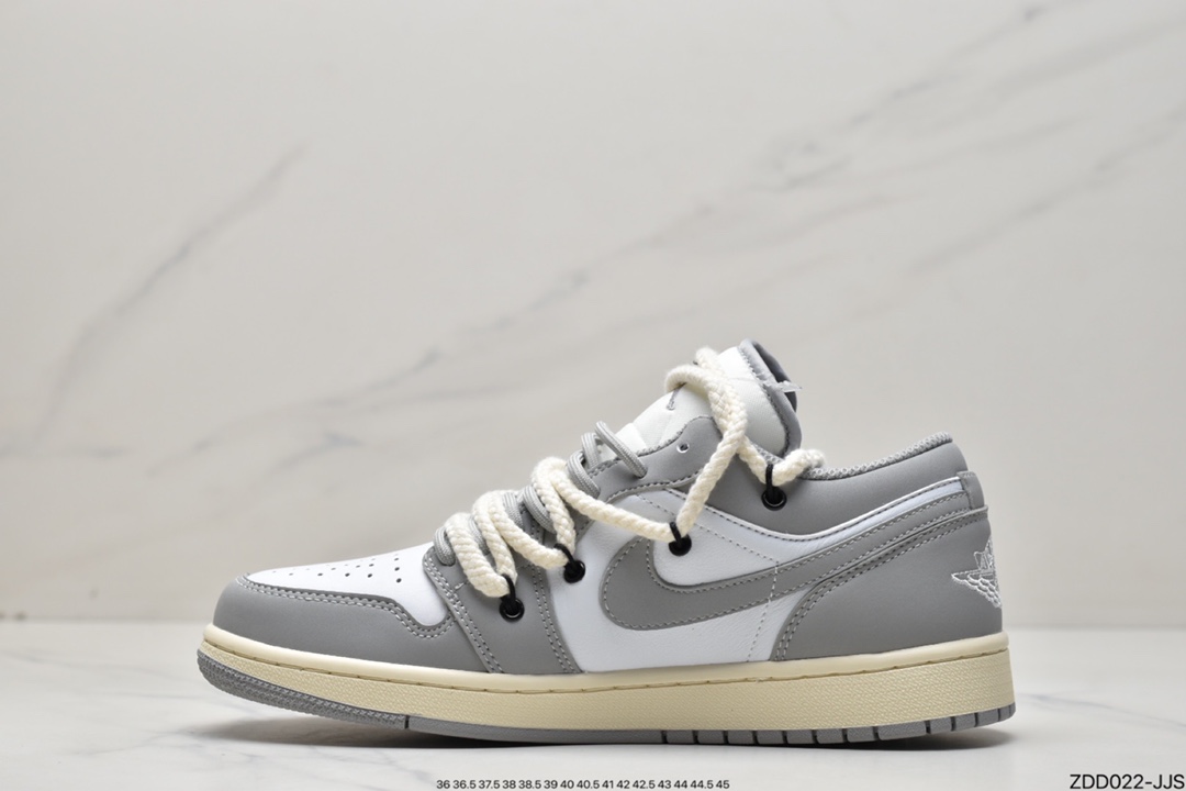 230 耐克Nike Air Jordan 1 Low”Vintage Grey Toe”AJ1乔丹一代553558-053
