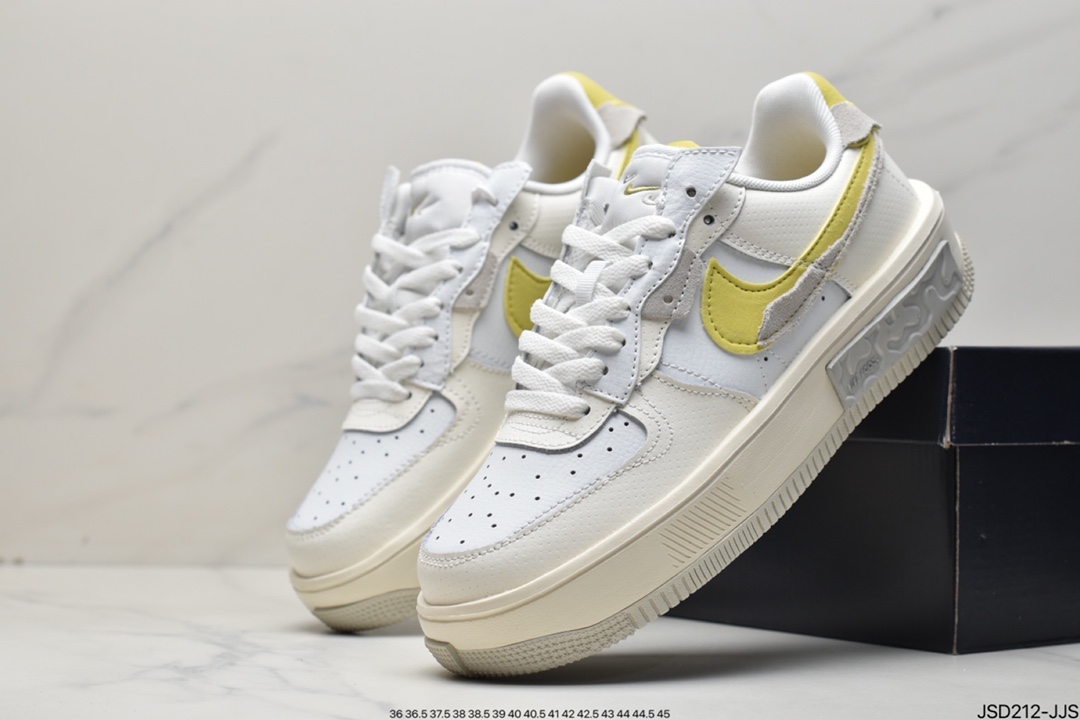 200 耐克Nike Air Force1 空军一号 白蓝低帮休闲板鞋 DX2675-100