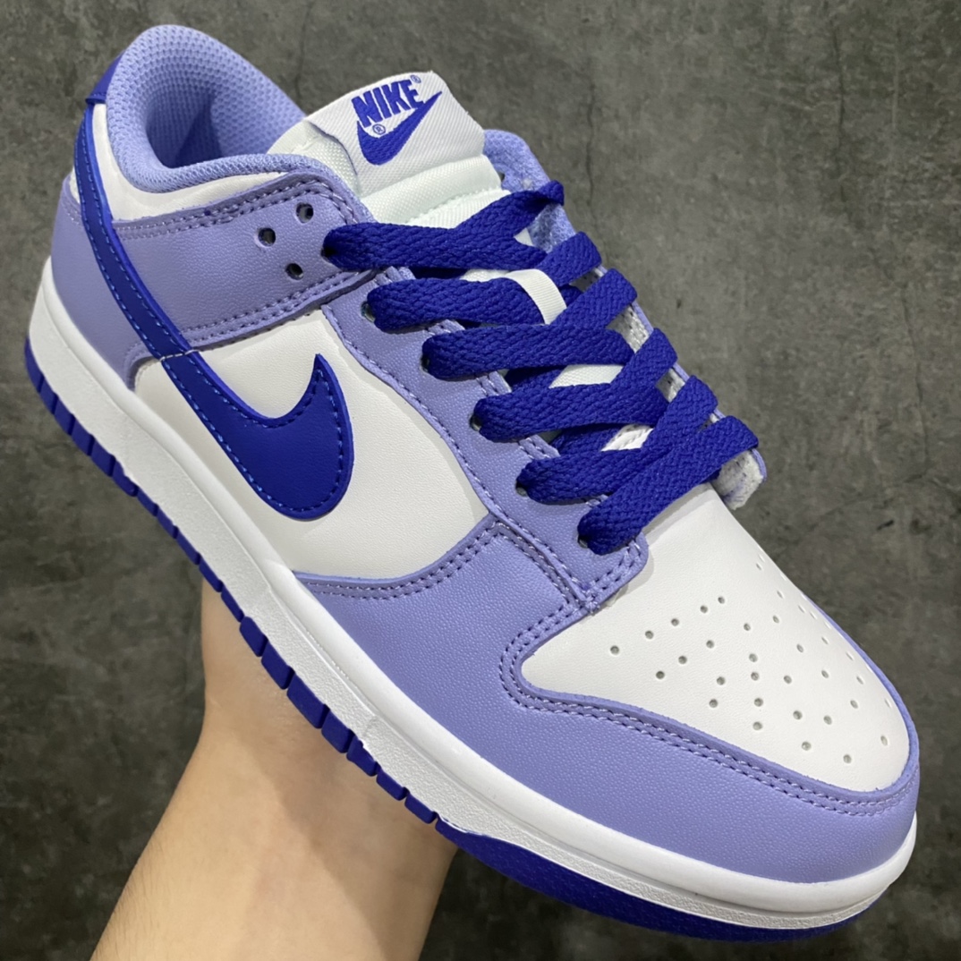 本地340 Top纯原 Nike Dunk Low白紫蓝莓 DZ4456-100