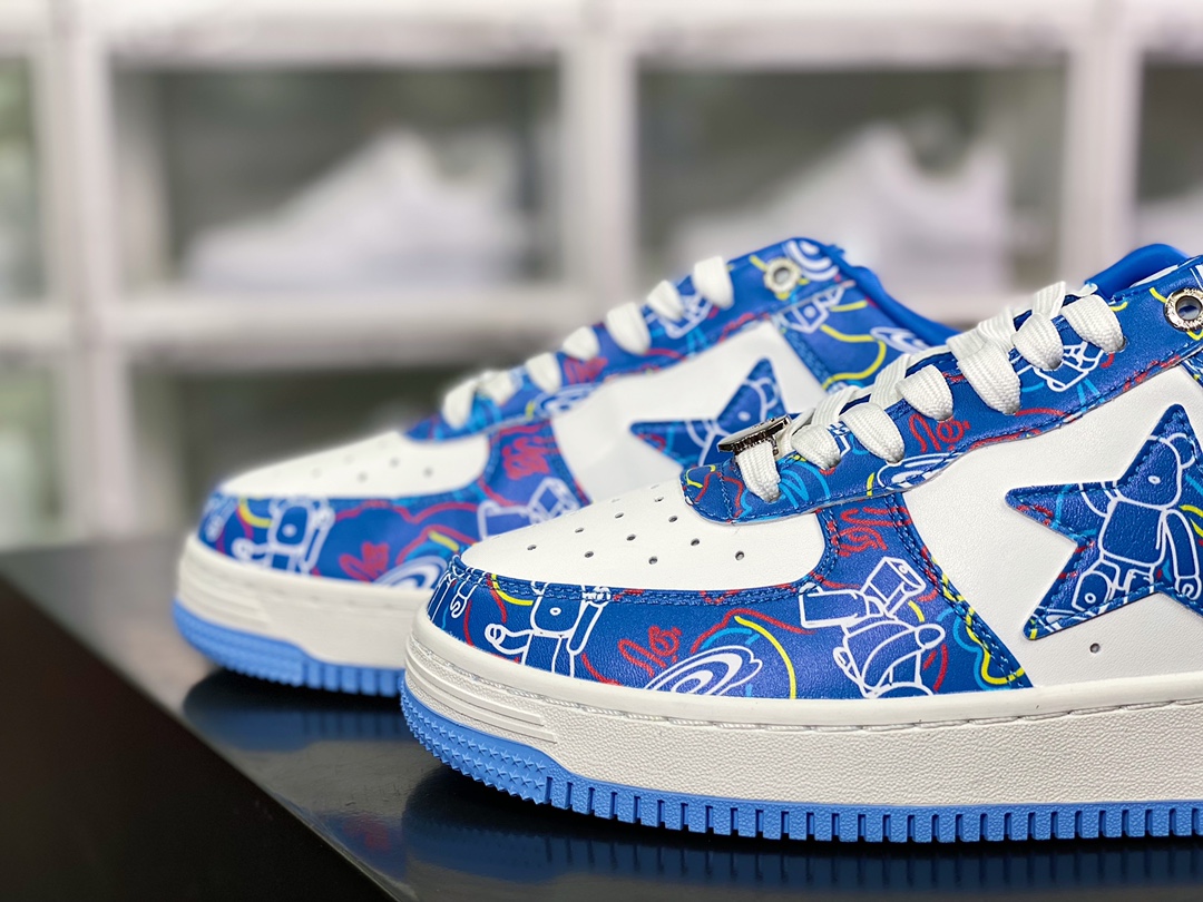 Medicom Toy/BE@RBICKS x A Bathing Ape BAPE Sta Low ”MEDICOM TOY CAMO” Star Series Low Top 1H7-3191-913