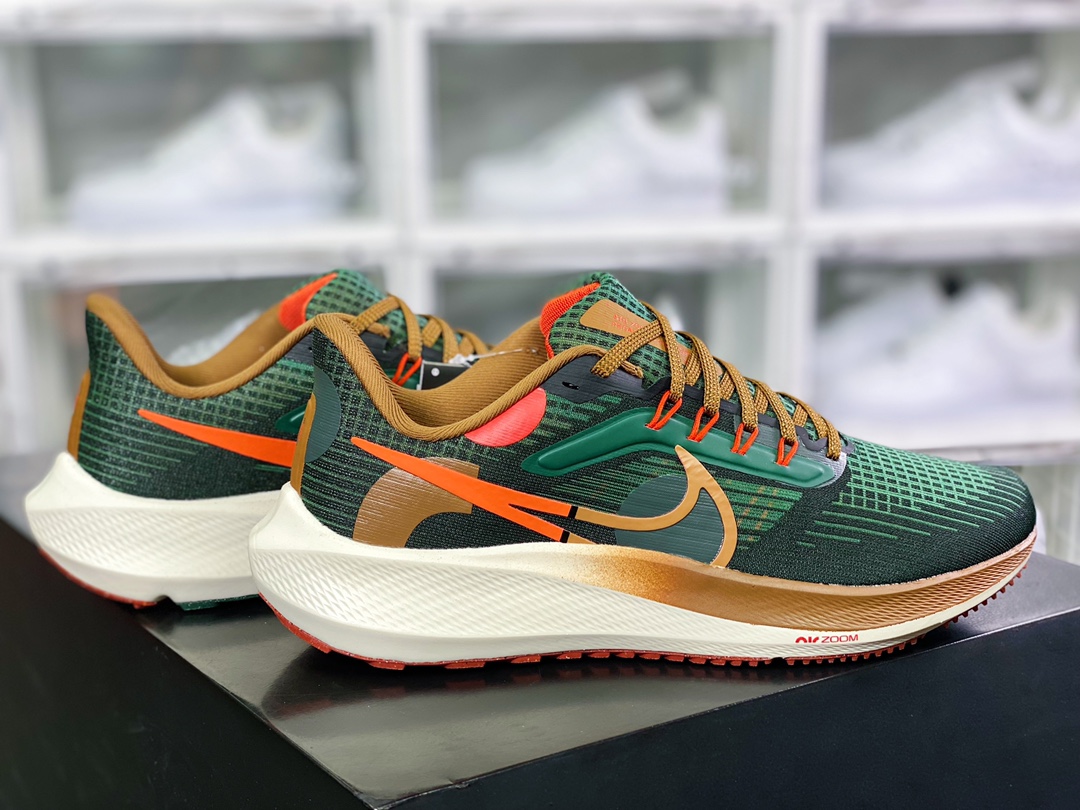 200 Air Zoom Pegasus 39”Dark Green/Orange”39代超级飞马涡轮增压运动慢跑鞋DO9500-300