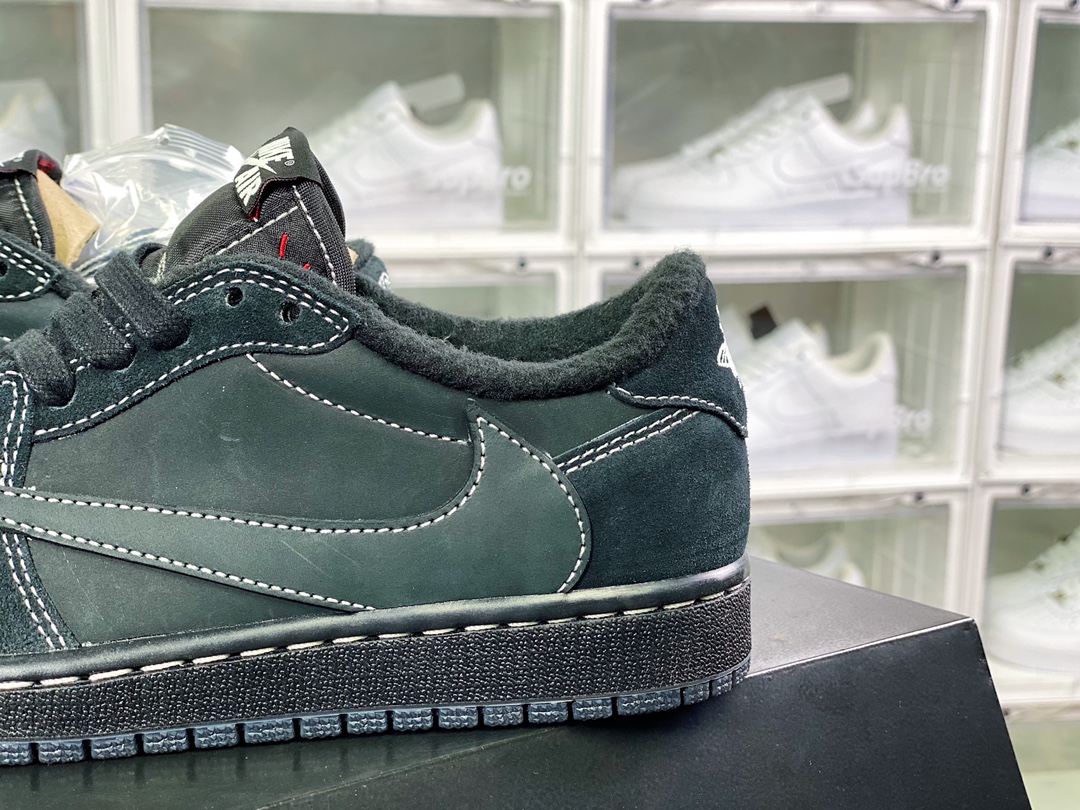 320 Travis Scott x Air Jordan 1 Low OG SP”Black/Phantom”AJ1乔丹一代篮球鞋DM7866-001