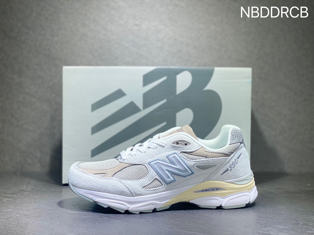 NB /new balance NB990SC3 running shoes white gray