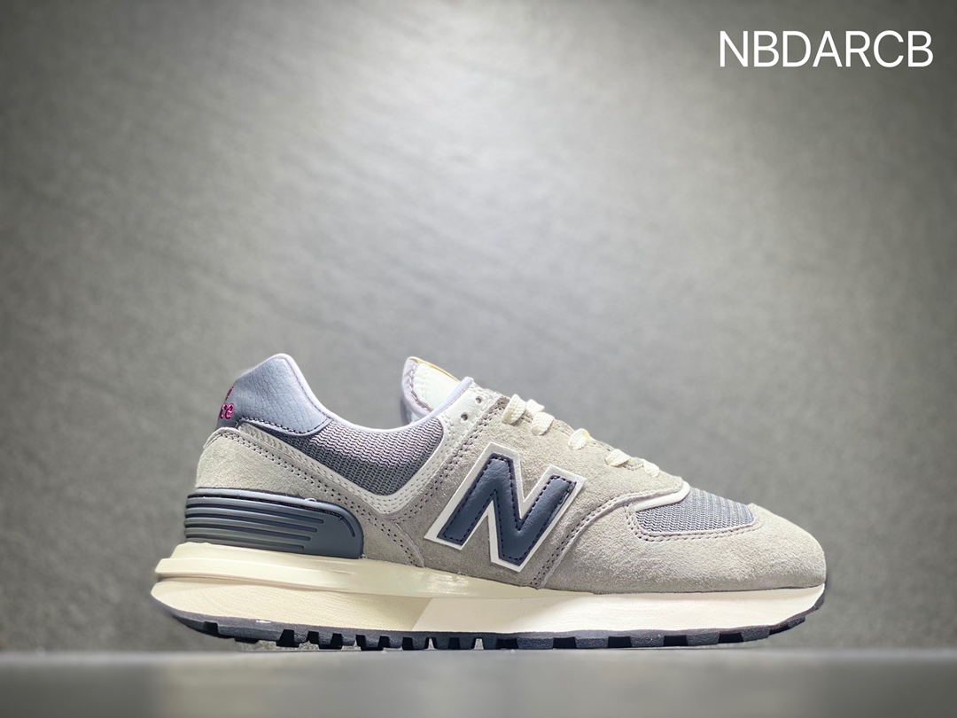 NB U574 Upgraded Version Series Low Top Retro Casual Sports Jogging Shoes ”Yuanzu Grey” U574LGTI