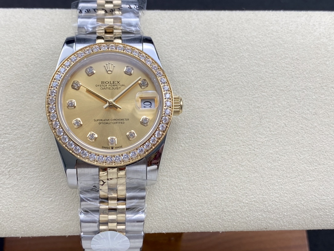 SK Factory 劳力士Rolex 女款 日志型31mm 自動巻き腕時計