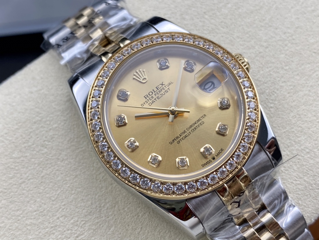 SK Factory 劳力士Rolex 女款 日志型31mm 自動巻き腕時計