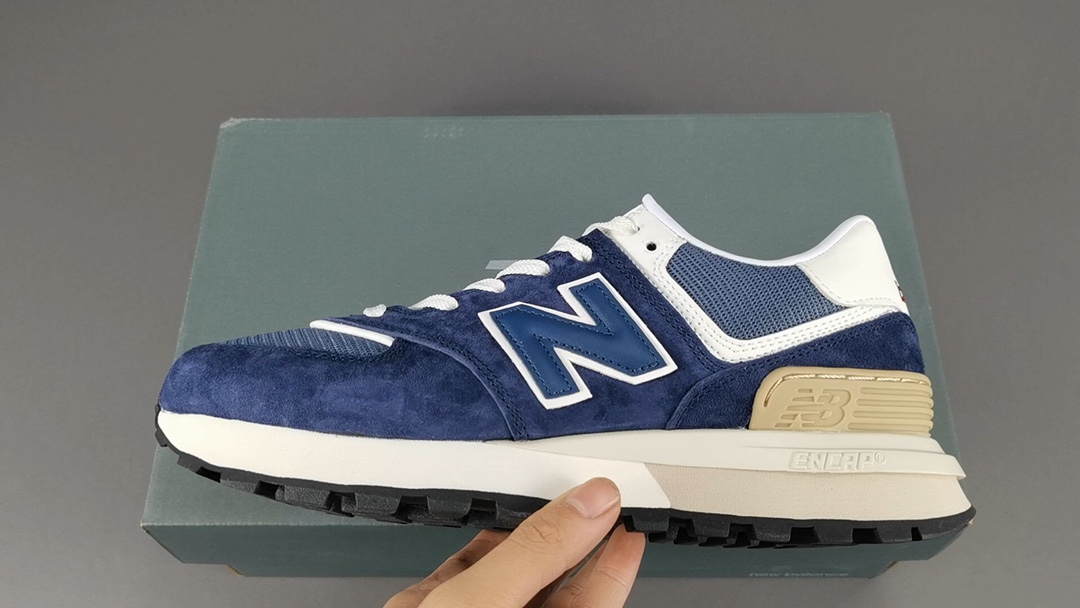 P外贸版NB蓝白NewBalance