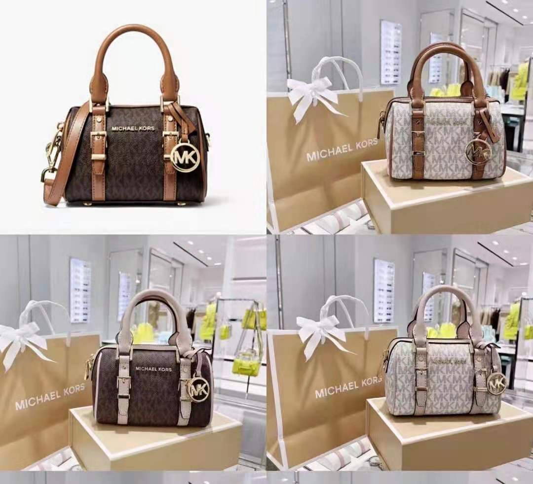Michael Kors MK 新款Bedford Legacy迷你手提斜挎波士顿包