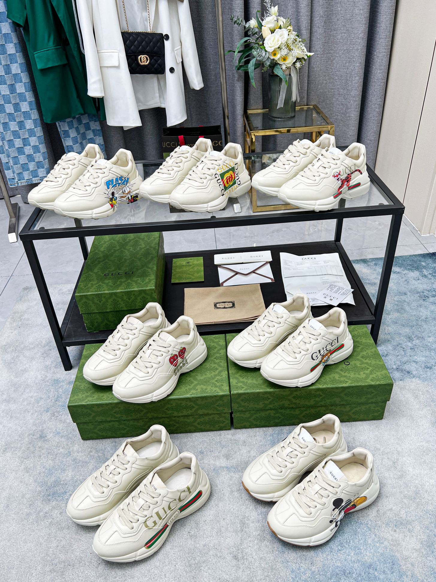 ...... precio de fábrica: versión superior Gucci Gucci Gucci zapatos pops versión superior ...... ni