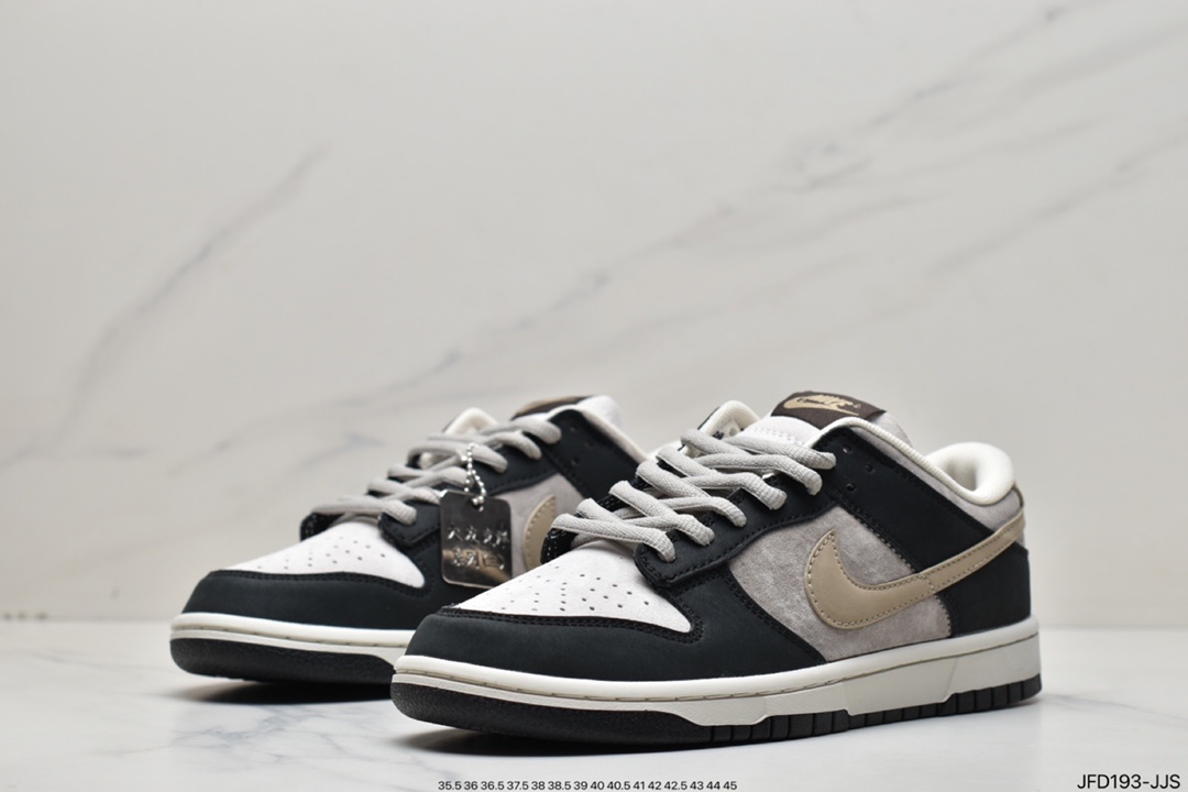 170 Nike Dunk Low 扣篮系列低帮休闲运动滑板板鞋 白摩卡LF0039-003