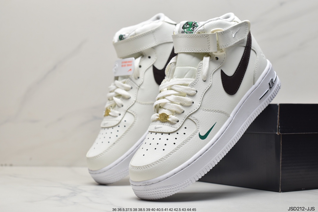 200 Nike Air Force 1 Mid 空军一号中帮运动休闲板鞋DR9513-100