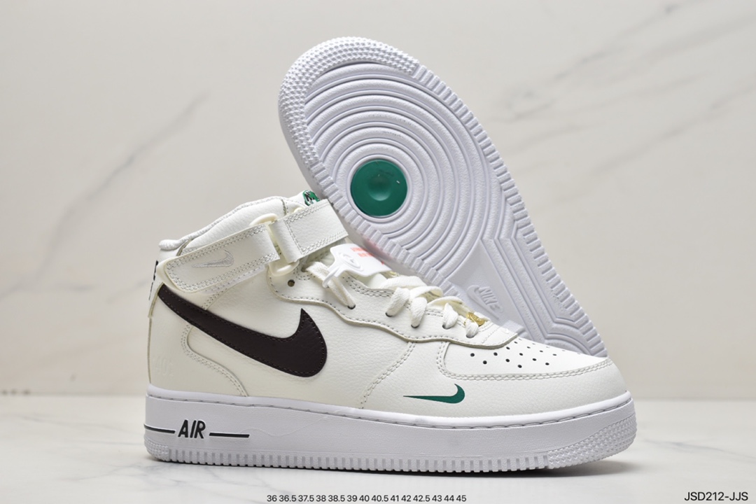 200 Nike Air Force 1 Mid 空军一号中帮运动休闲板鞋DR9513-100
