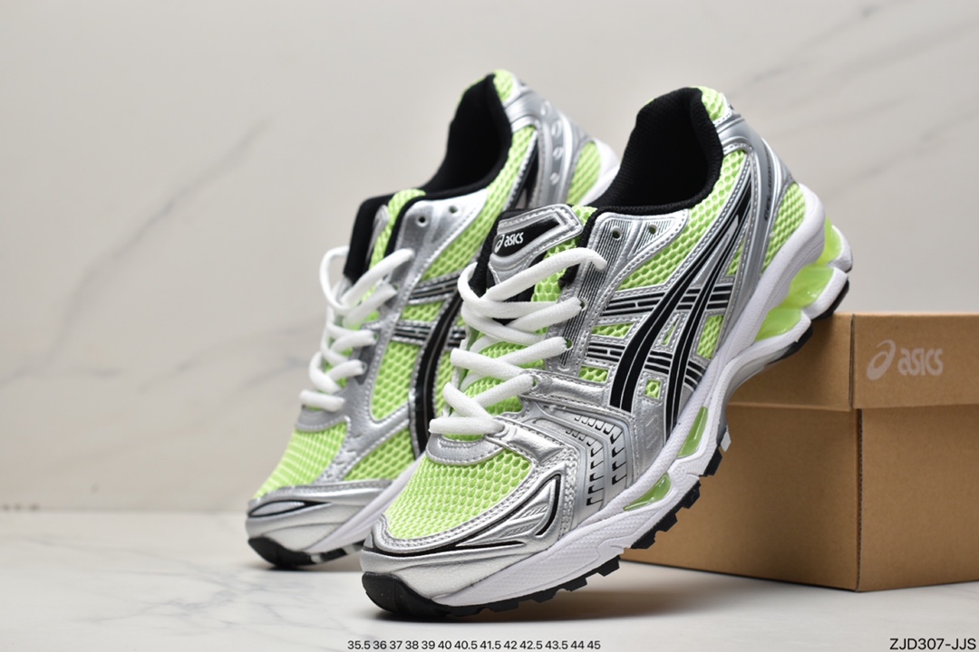 Asics Gel-Kayano 14 mesh cushioning running shoes