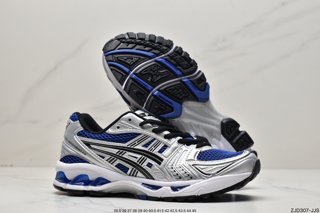 Asics Gel-Kayano 14 mesh cushioning running shoes