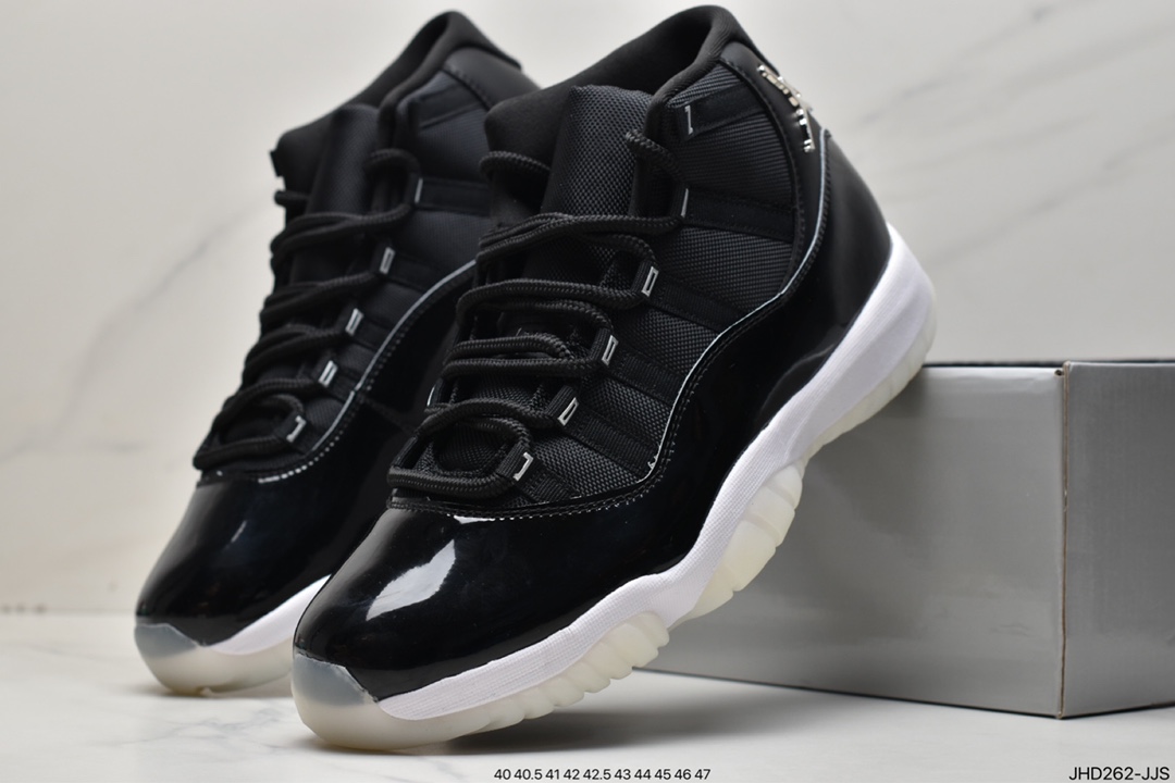 190 Nike Air Jordan 11 25th Anniversary”Concord”AJ11代迈克尔·乔丹高帮378037-100