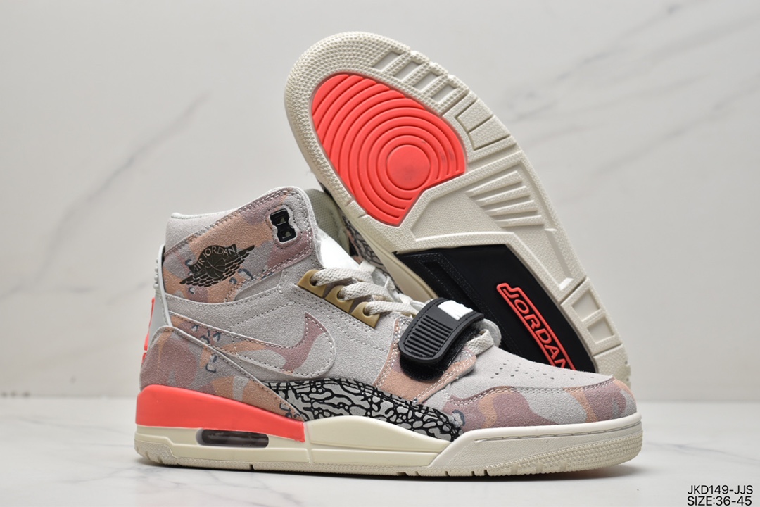 160 真标乔丹Air Jordan Legacy 三合一312 有着交错结合的设计