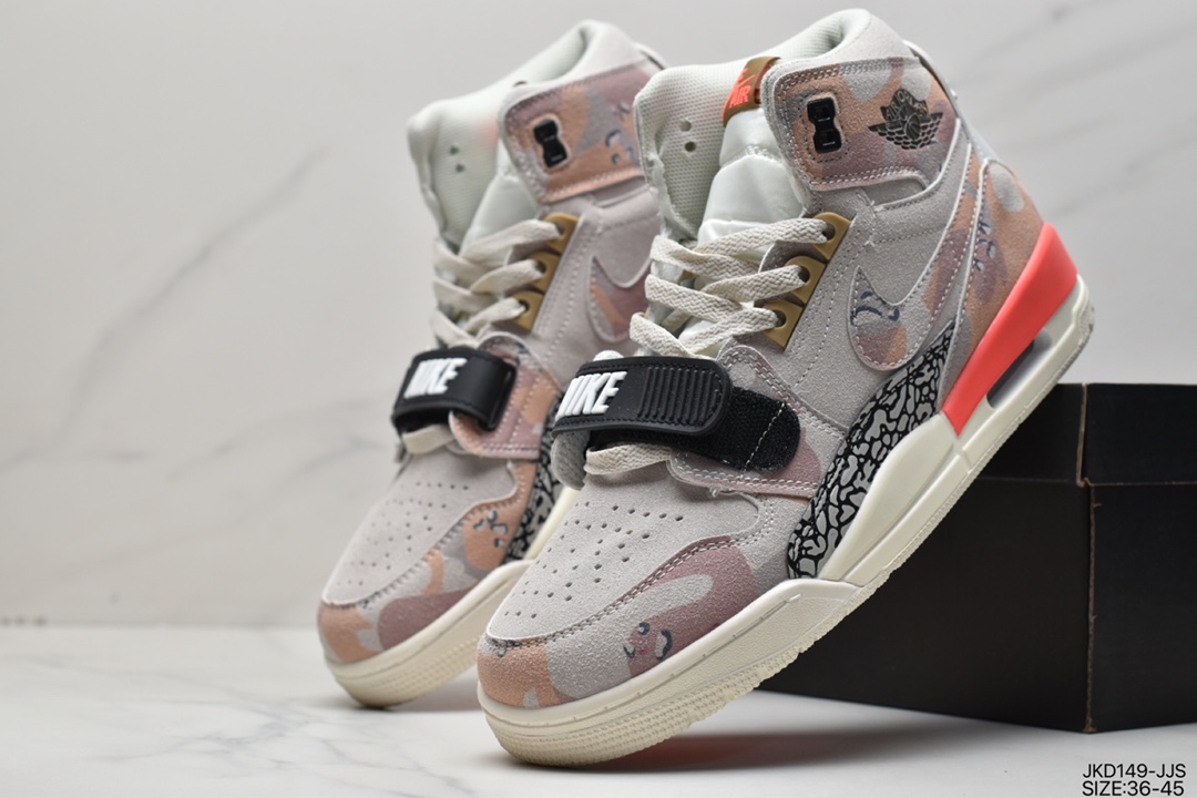 160 真标乔丹Air Jordan Legacy 三合一312 有着交错结合的设计
