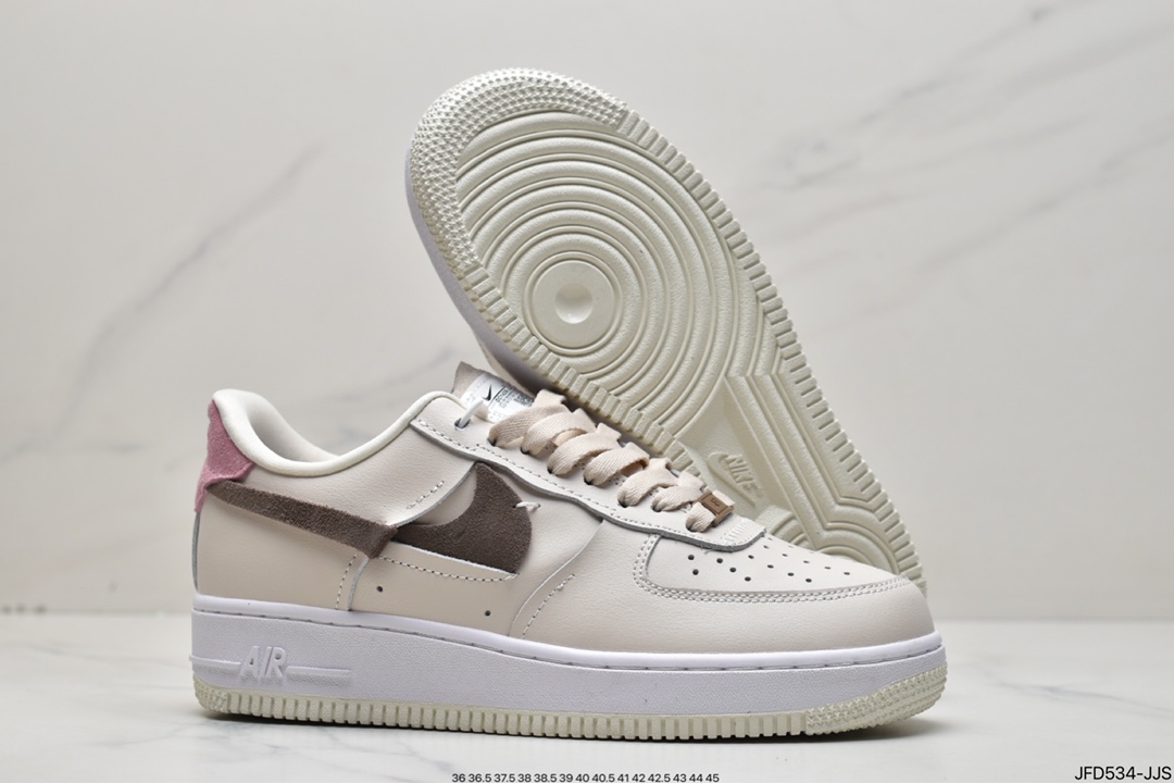 170 Air FORCE 1 Lxx空军解构 棕粉断钩 DC1425-100