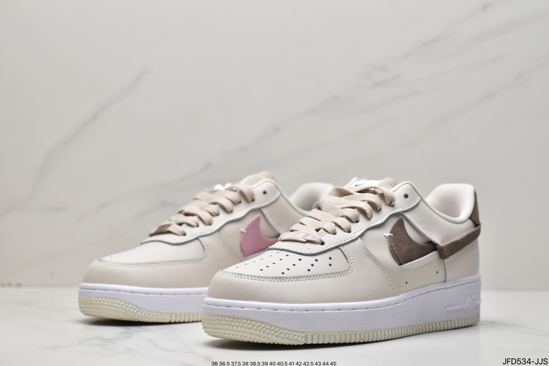170 Air FORCE 1 Lxx空军解构 棕粉断钩 DC1425-100