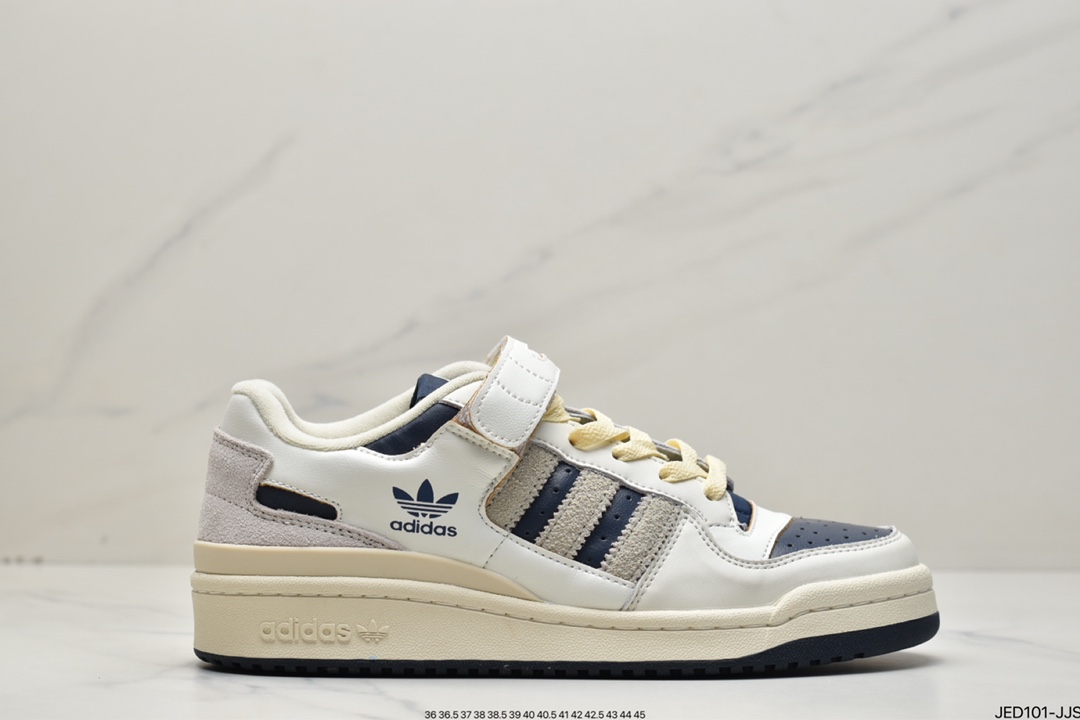 Adidas Clover Originals Forum 84 High Roman Series Velcro Low Help FY4577