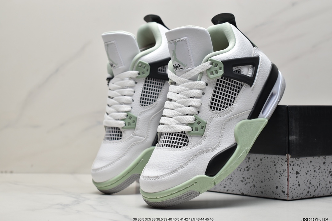 200 真标乔丹 Air jordan 4 Retro AJ4/乔4低帮复古休闲运动文化篮球鞋 AQ9129