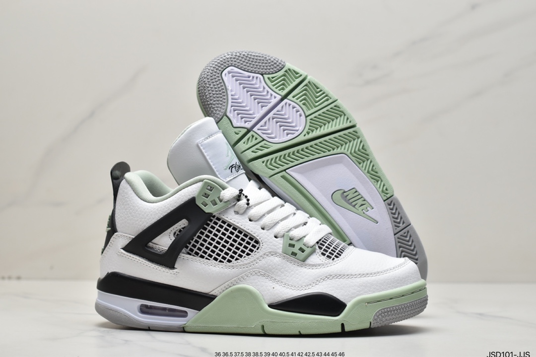 200 真标乔丹 Air jordan 4 Retro AJ4/乔4低帮复古休闲运动文化篮球鞋 AQ9129