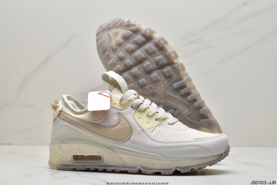 200 Nike Air Max Terrascape 90”Light Bone”山川地形系列经典复古百搭休闲运动气垫慢跑鞋DC9450-001