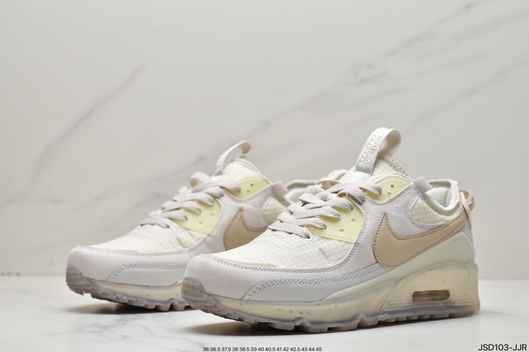 200 Nike Air Max Terrascape 90”Light Bone”山川地形系列经典复古百搭休闲运动气垫慢跑鞋DC9450-001