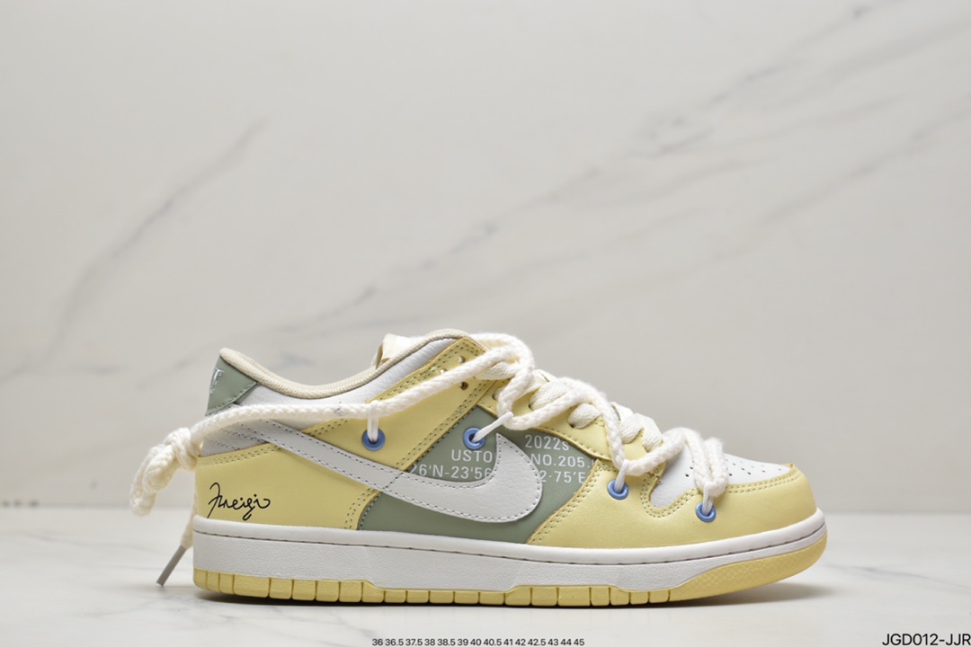 180 真标耐克Nike SB Dunk Low Creamy/Tweed”解构绑带低帮休闲运动滑板板鞋 DH9765-002