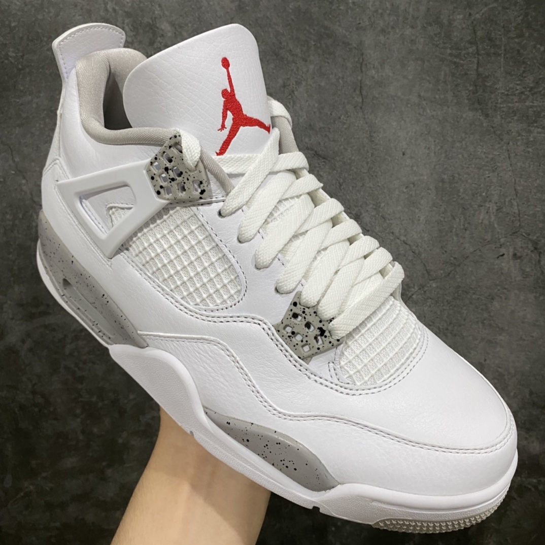 本地480 PK纯原版Air Jordan 4 “Tech White” aj4白奥利奥 DH6927-140