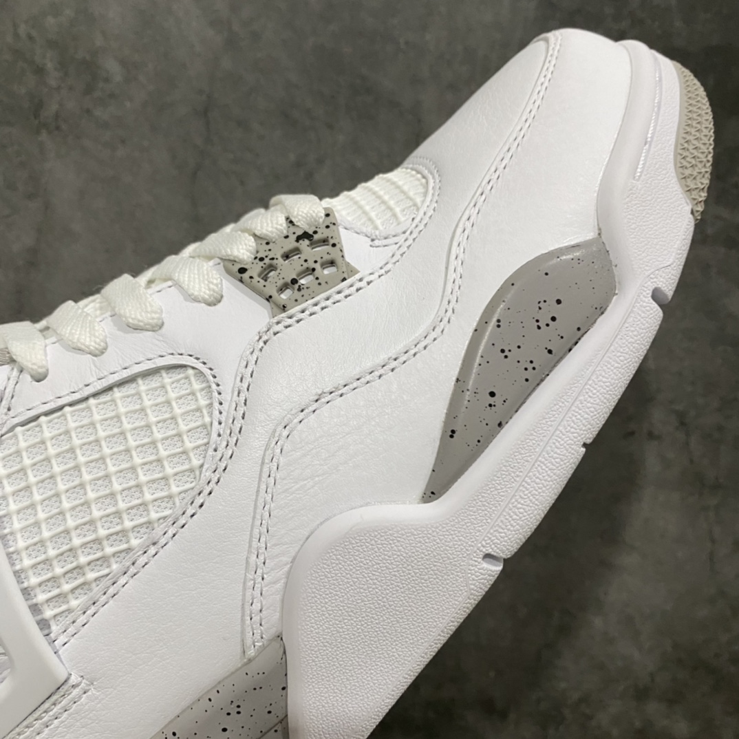 本地480 PK纯原版Air Jordan 4 “Tech White” aj4白奥利奥 DH6927-140