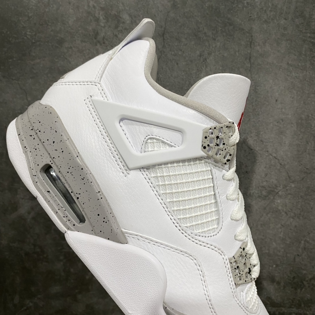 本地480 PK纯原版Air Jordan 4 “Tech White” aj4白奥利奥 DH6927-140