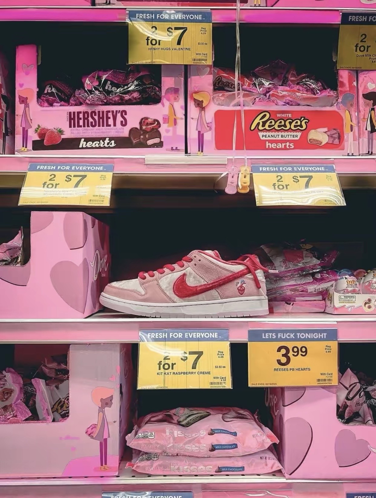 ☑️ Material superior StrangeLove x Nike SB Dunk Low PRO Edición San Valentín