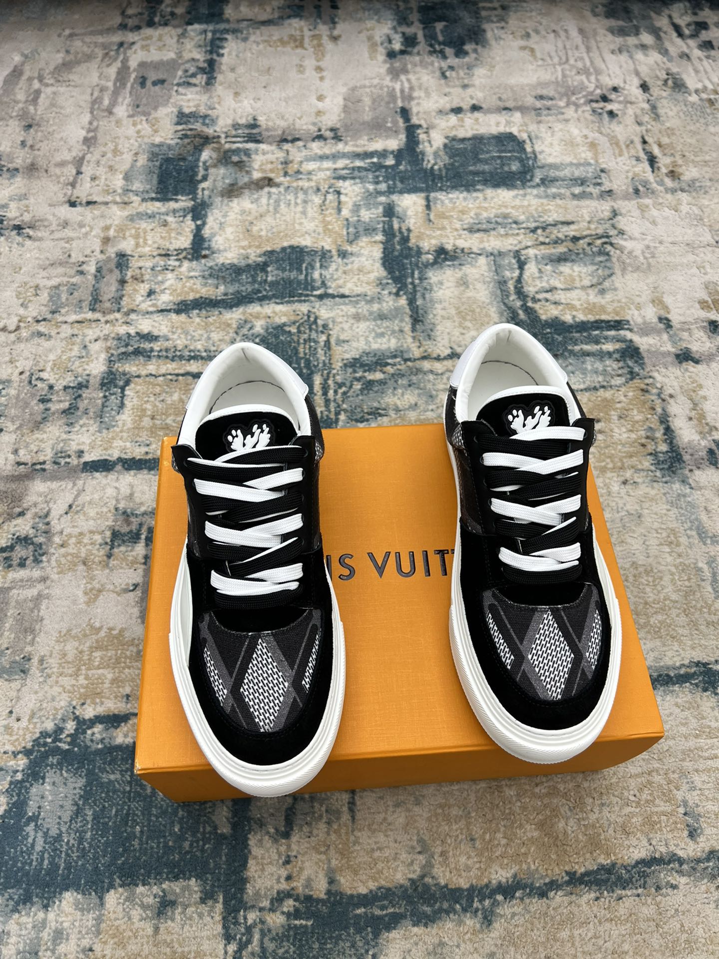 Louis Vuitton Sneakers Casual Shoes Designer Fashion Replica
 Men Cowhide Rubber Casual