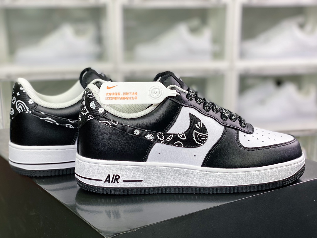 220 Air Force 1’07 Low”Black Paisley”空军一号经典低帮百搭休闲运动板鞋XM6389-316