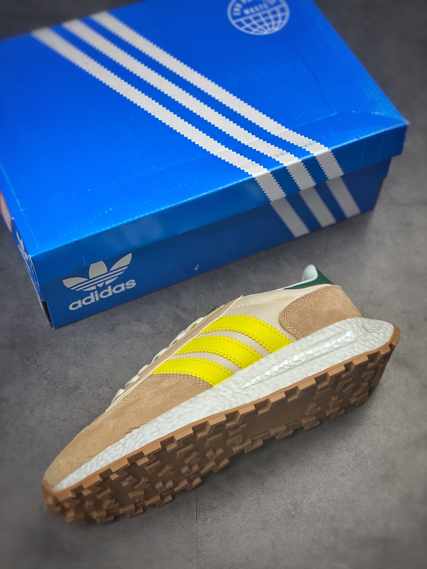 adidas Racing E5 Boost Prototype speed light retro series GW6778