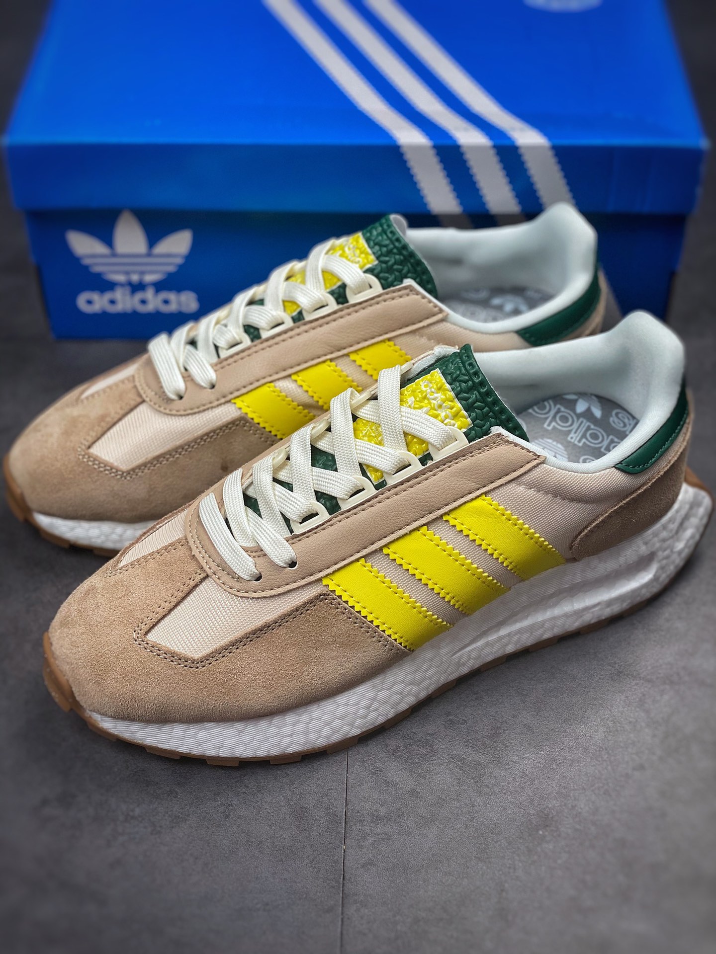 adidas Racing E5 Boost Prototype speed light retro series GW6778