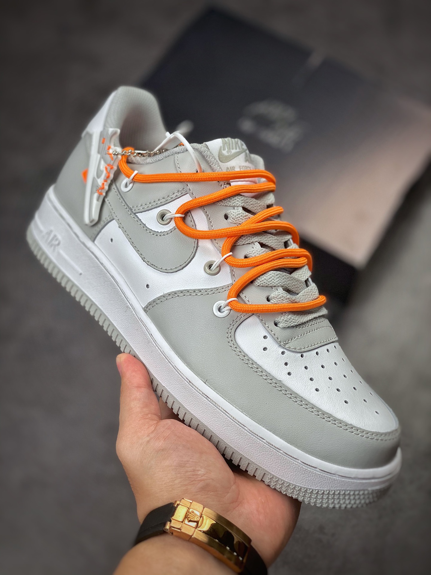 Nike Air Force 1 Low 07 白灰绑带 CV1724-107